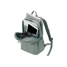 DICOTA Eco Backpack Scale - Sac à dos pour ordinateur portable - 13" - 15.6" - gris (D31733-RPET)_4